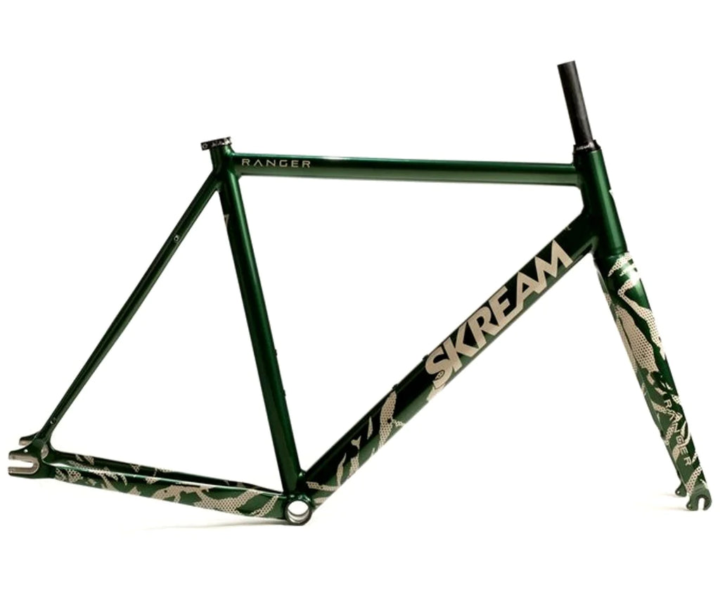 Skream Ranger Frameset Green Bambo