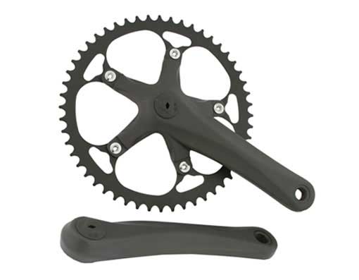 Single best sale crank 52t