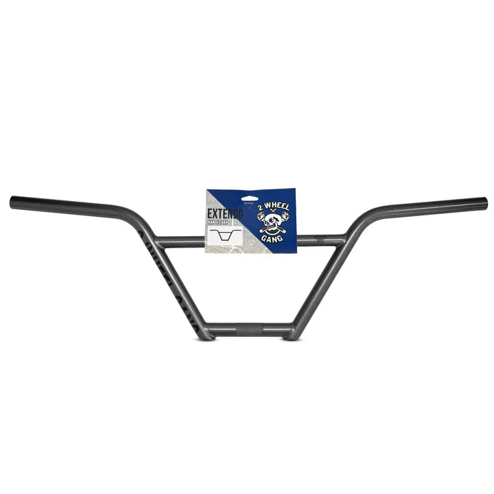 2 Wheel Gang Bmx Bar 4pc Grey