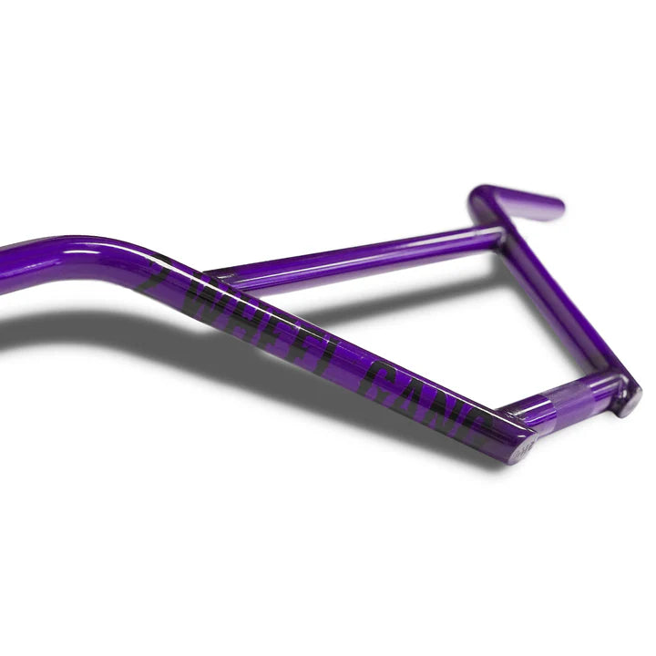 2 Wheel Gang Bmx Bar 4pc Purple