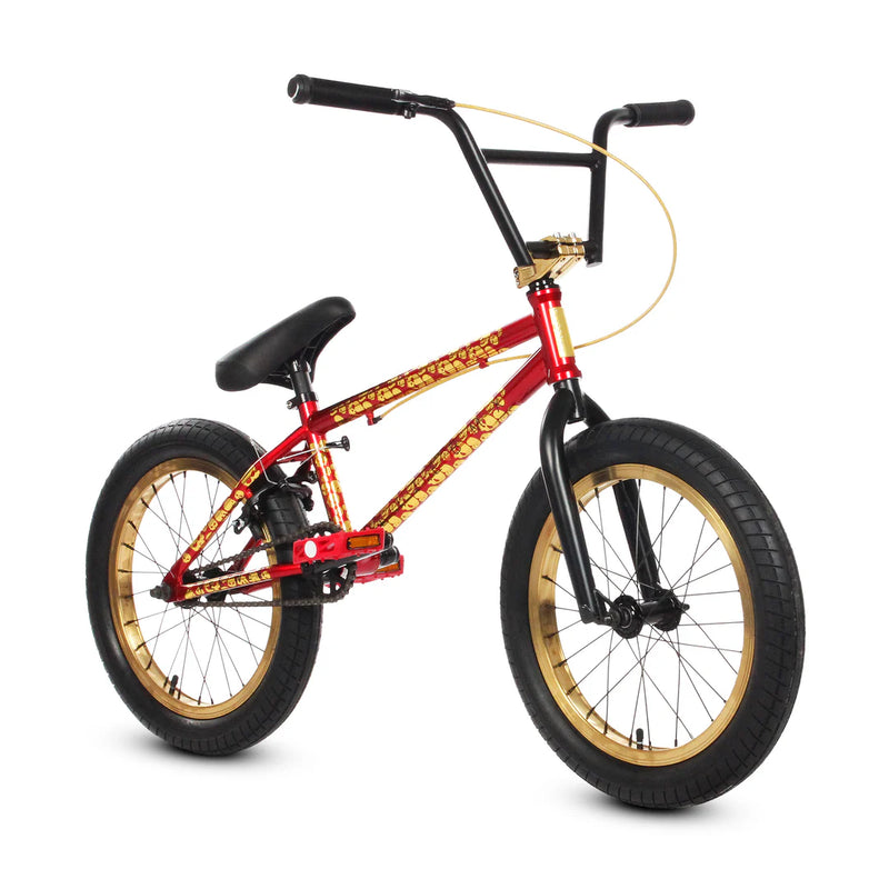 Pee Wee 18'' Bmx Red Skully