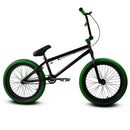 Elite BMX Stealth Bike Black Green