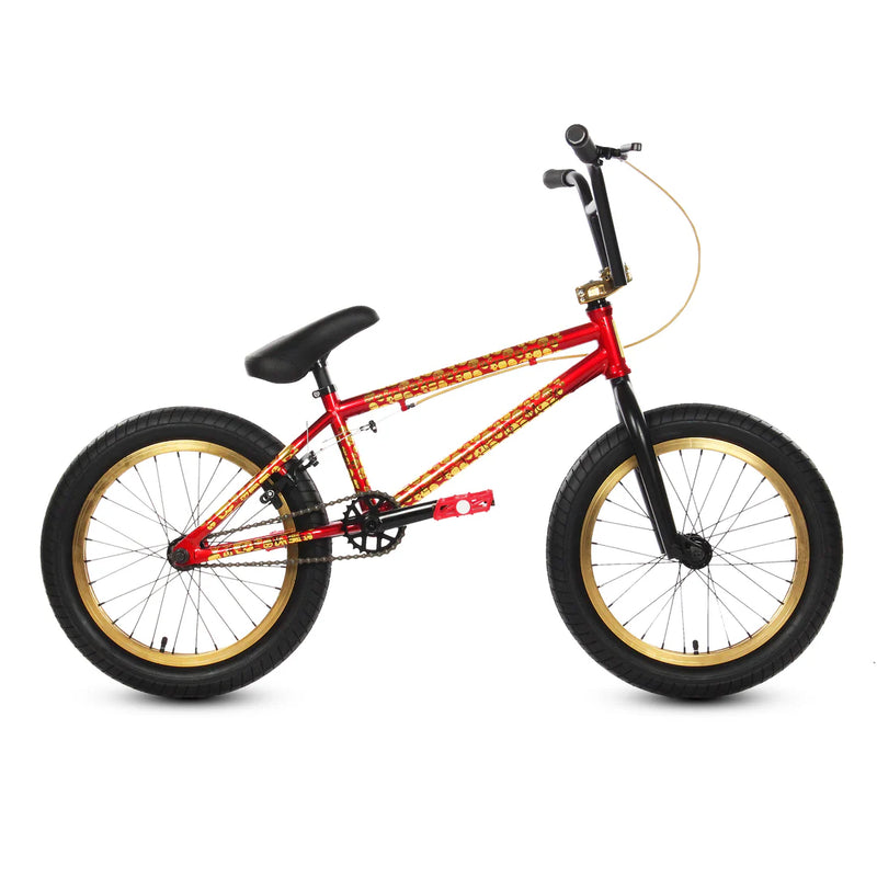 Pee Wee 18'' Bmx Red Skully