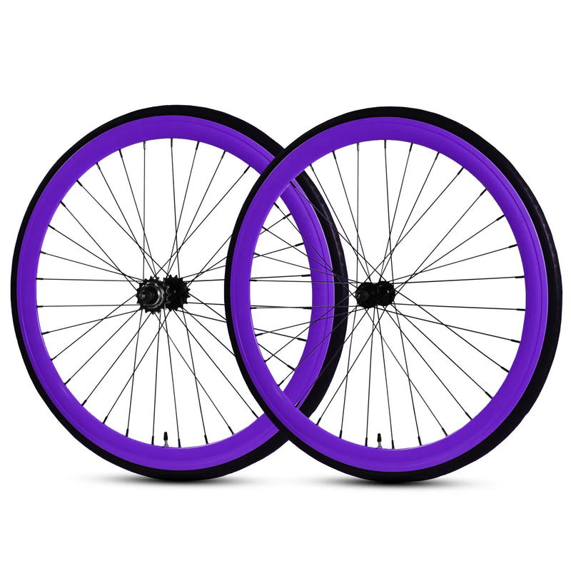 45 Wheels Purple